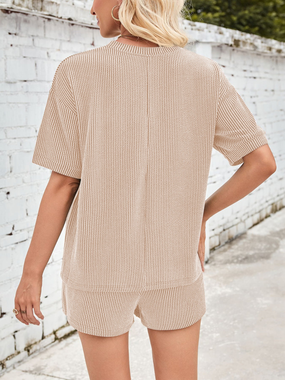 Claire™ | Comfortabele ribstof loungewear set