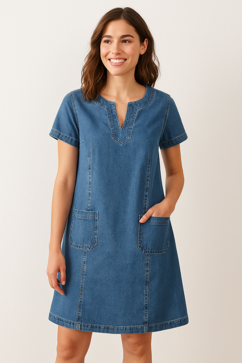 Claire™ | Zachte Spijkerjurk