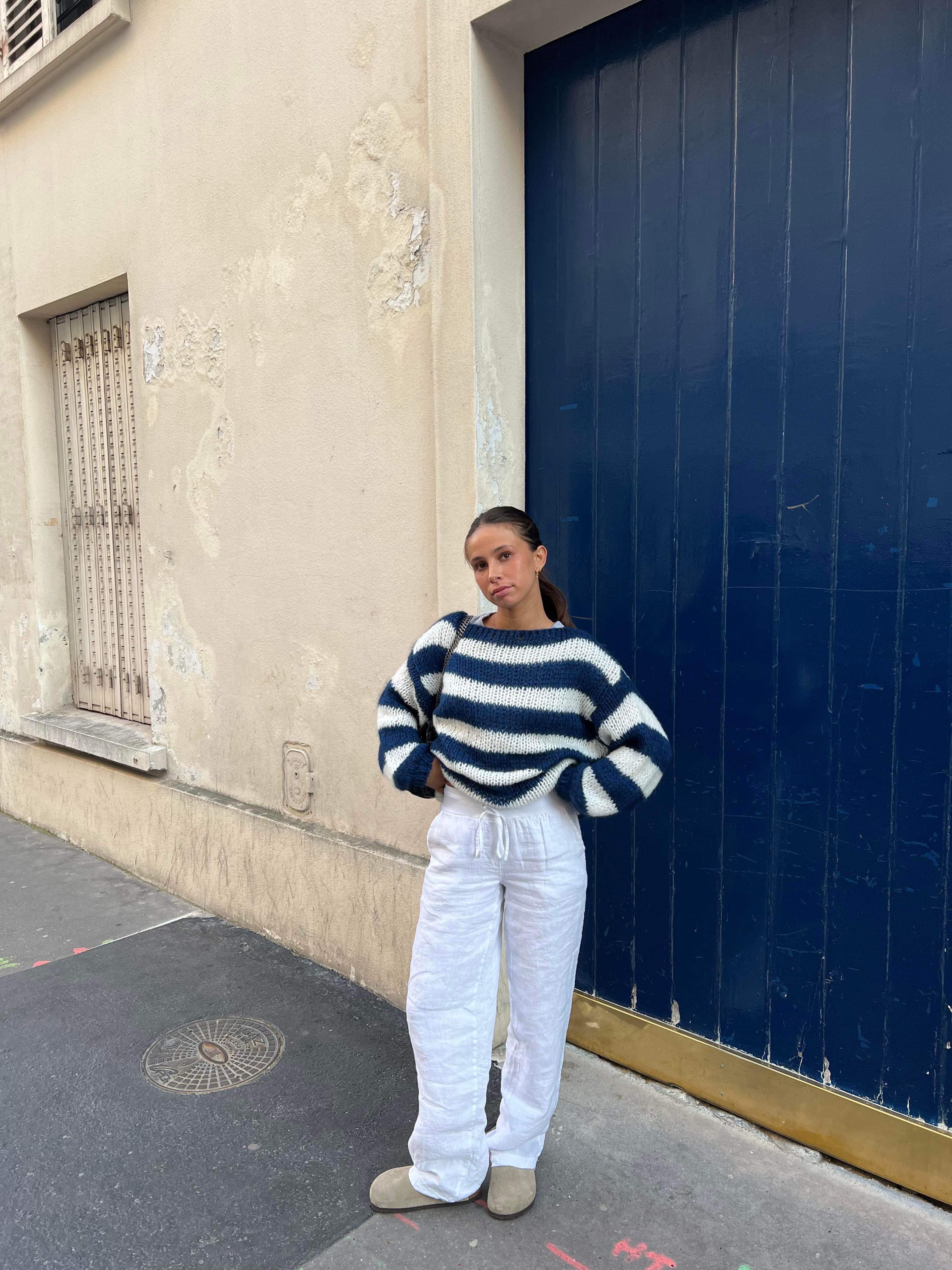 CLAIRE™ | Gestreepte trui