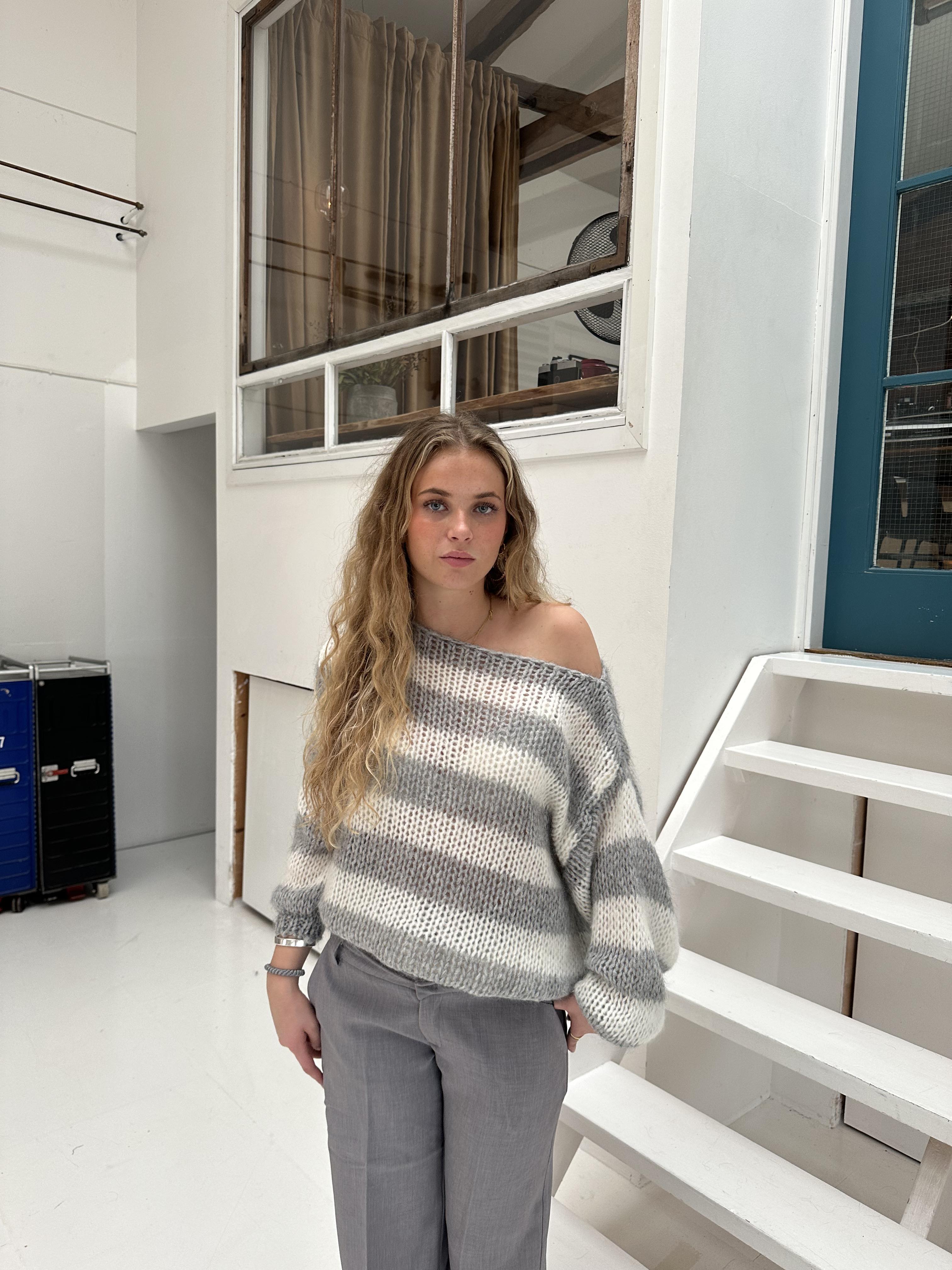 CLAIRE™ | Gestreepte trui