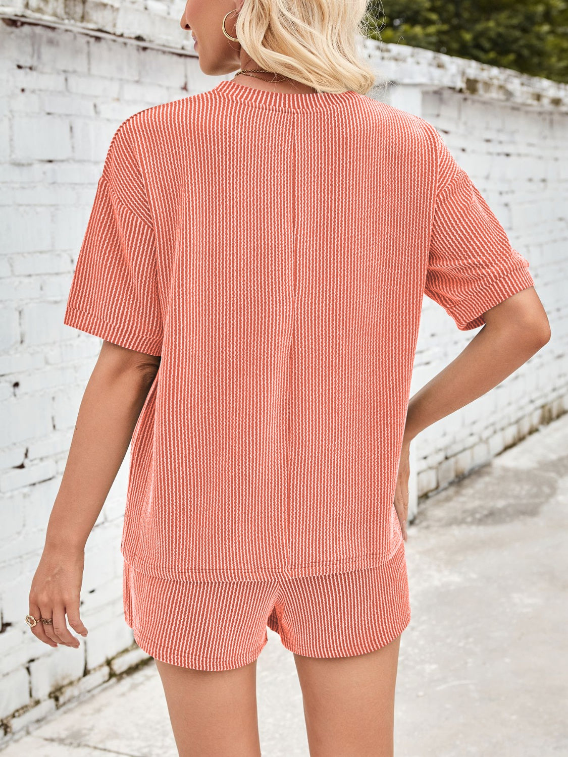 Claire™ | Comfortabele ribstof loungewear set