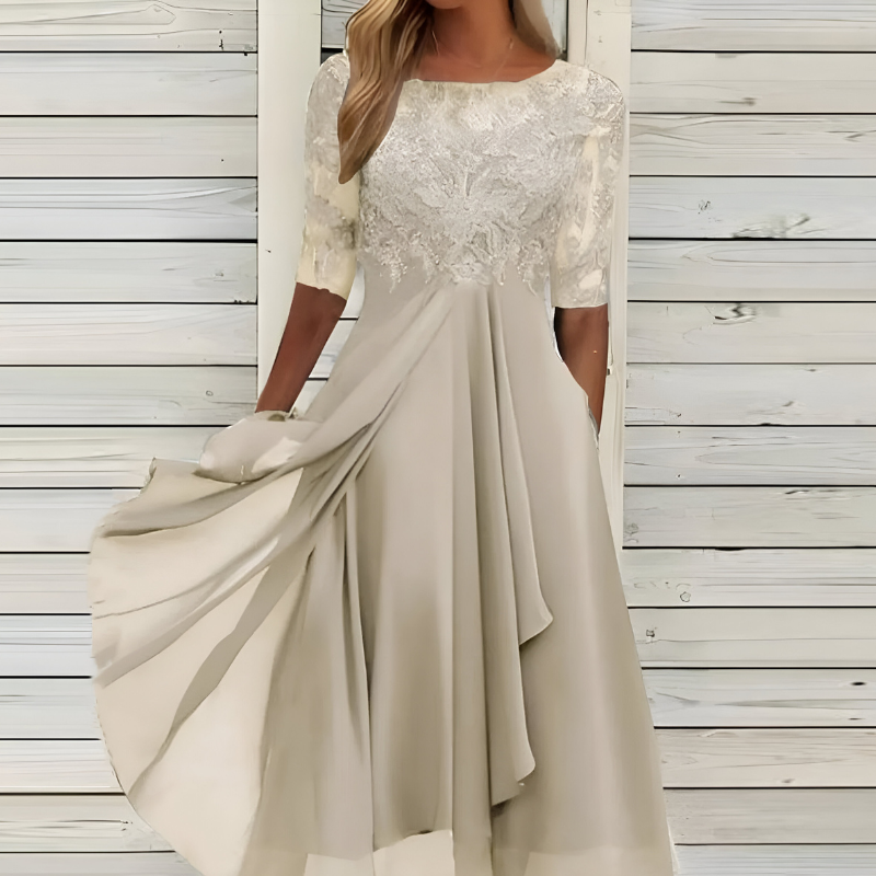 Claire™ | Elegante jurk met kanten