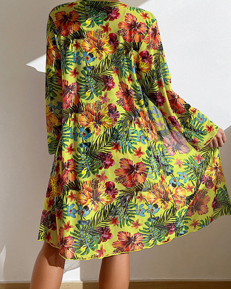 Claire - Bikini met Bloemenrok
