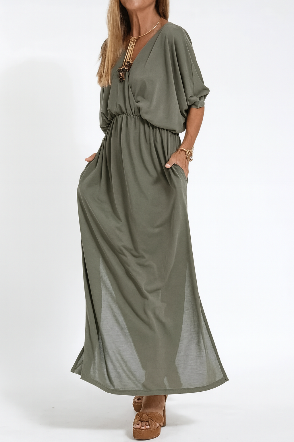 CLAIRE™ | Elegante en Comfortabele Maxi Zomerjurk