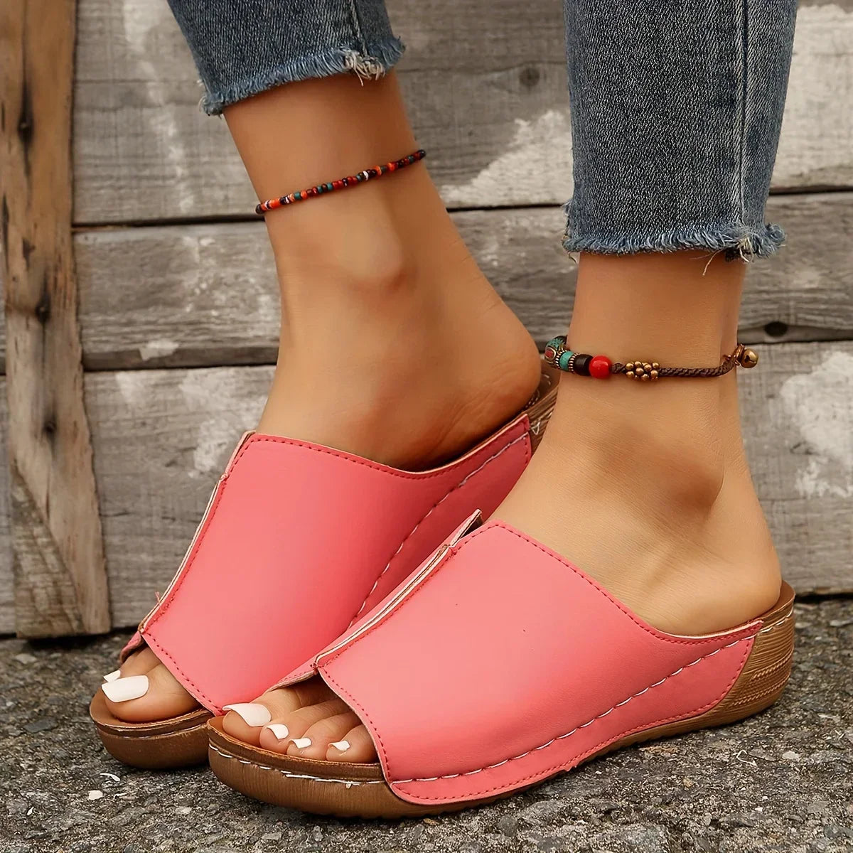 Claire™ | Orthopedische Comfortabele Sleehak Sandalen