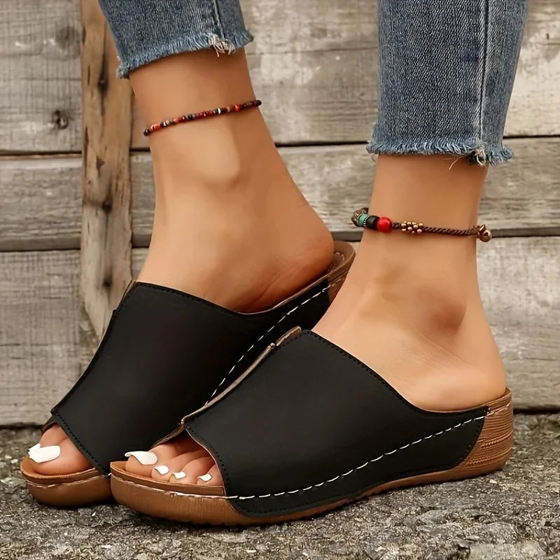 Claire™ | Orthopedische Comfortabele Sleehak Sandalen