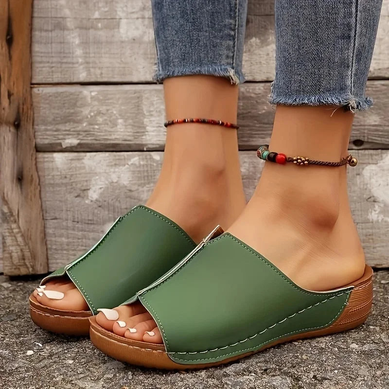 Claire™ | Orthopedische Comfortabele Sleehak Sandalen