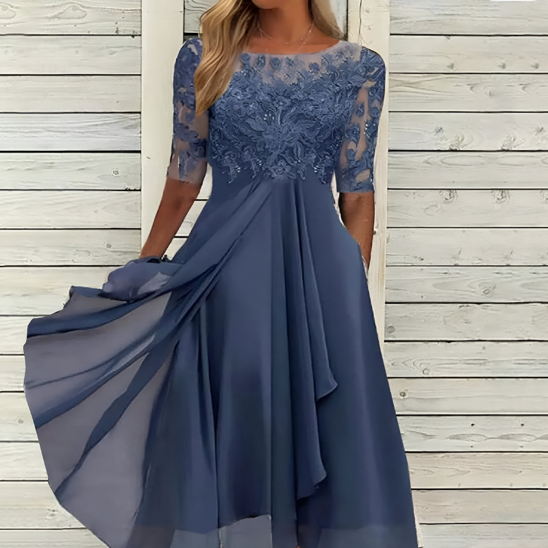 Claire™ | Elegante jurk met kanten