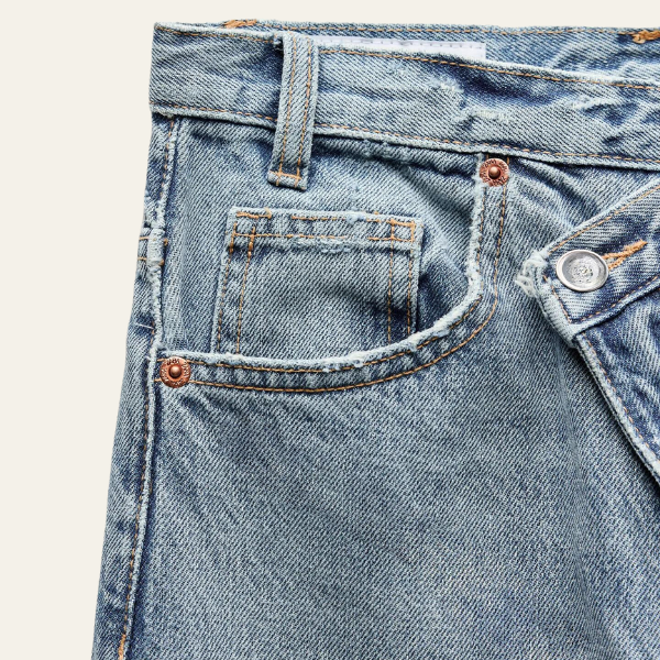 CLAIRE™ | Trendy Twist Jeans met High Waist & Relaxte Pijpen