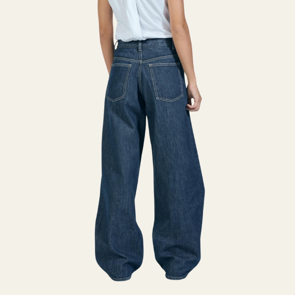 CLAIRE™ | Trendy Twist Jeans met High Waist & Relaxte Pijpen