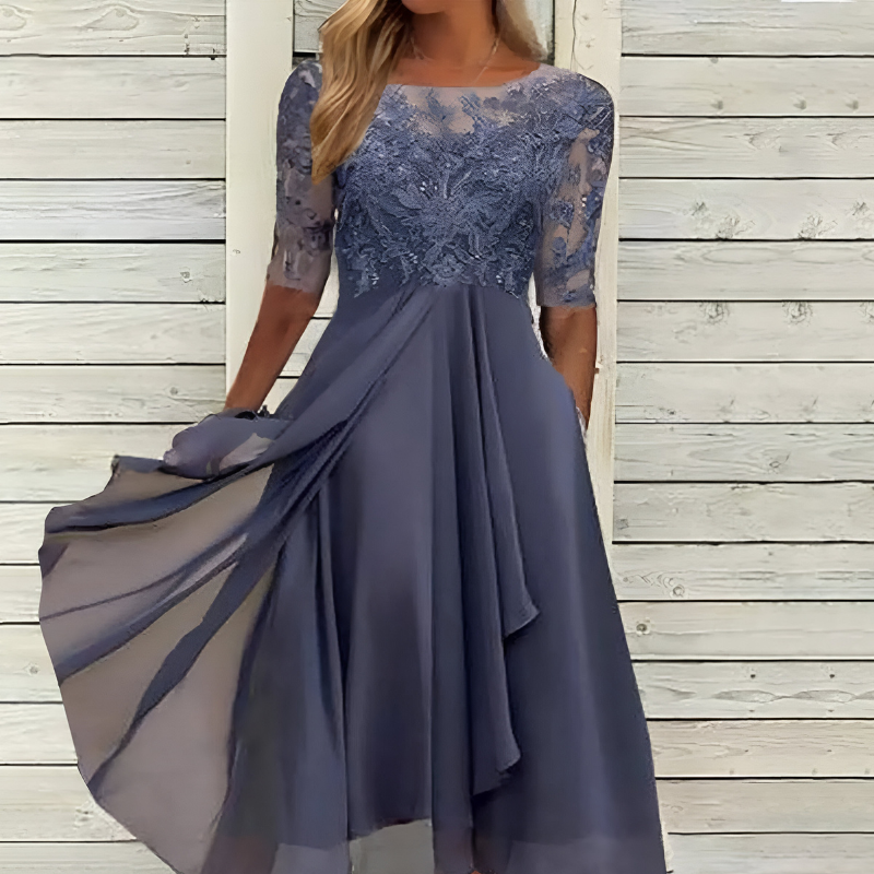 Claire™ | Elegante jurk met kanten