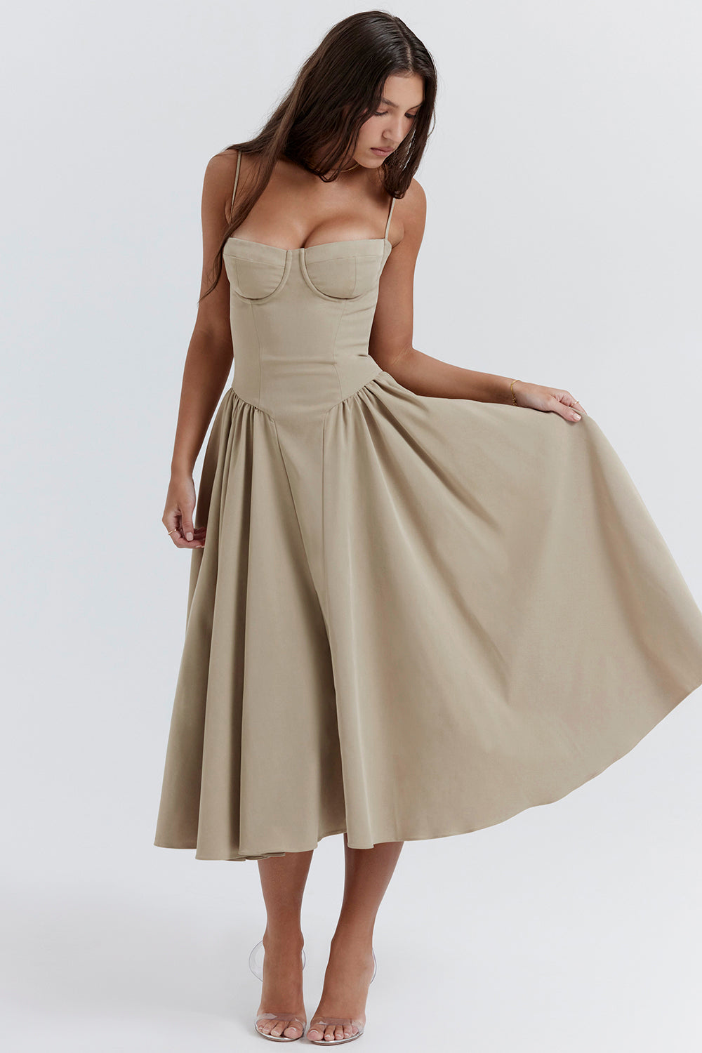 Claire™ | Midi-jurk