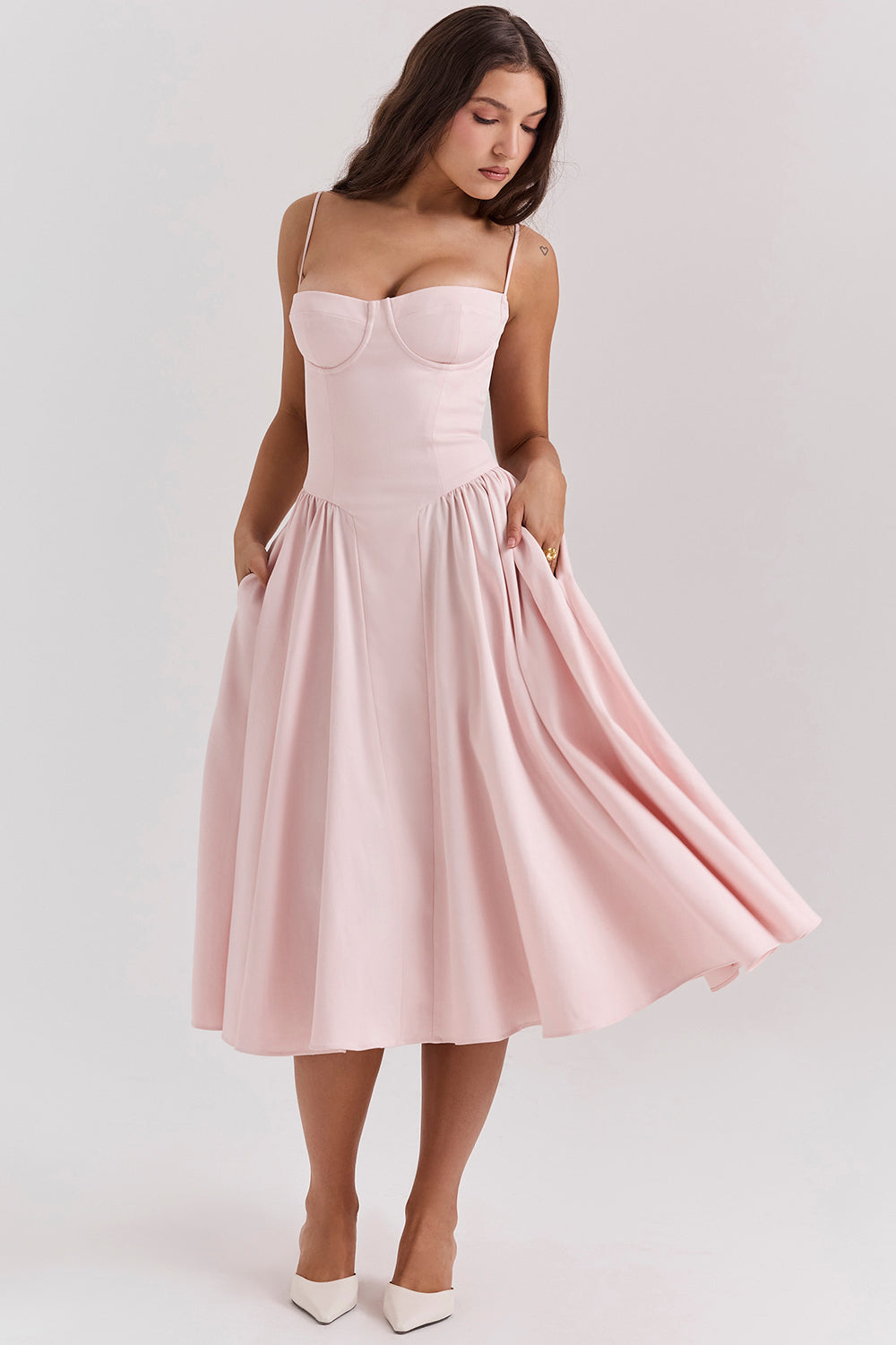 Claire™ | Midi-jurk
