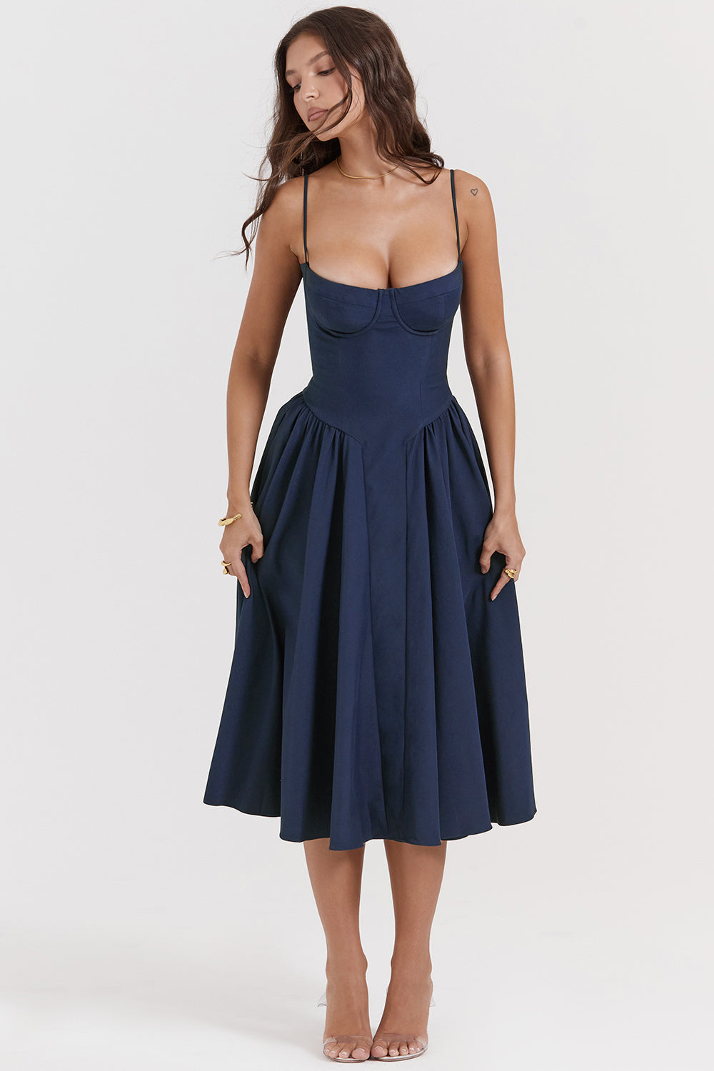 Claire™ | Midi-jurk